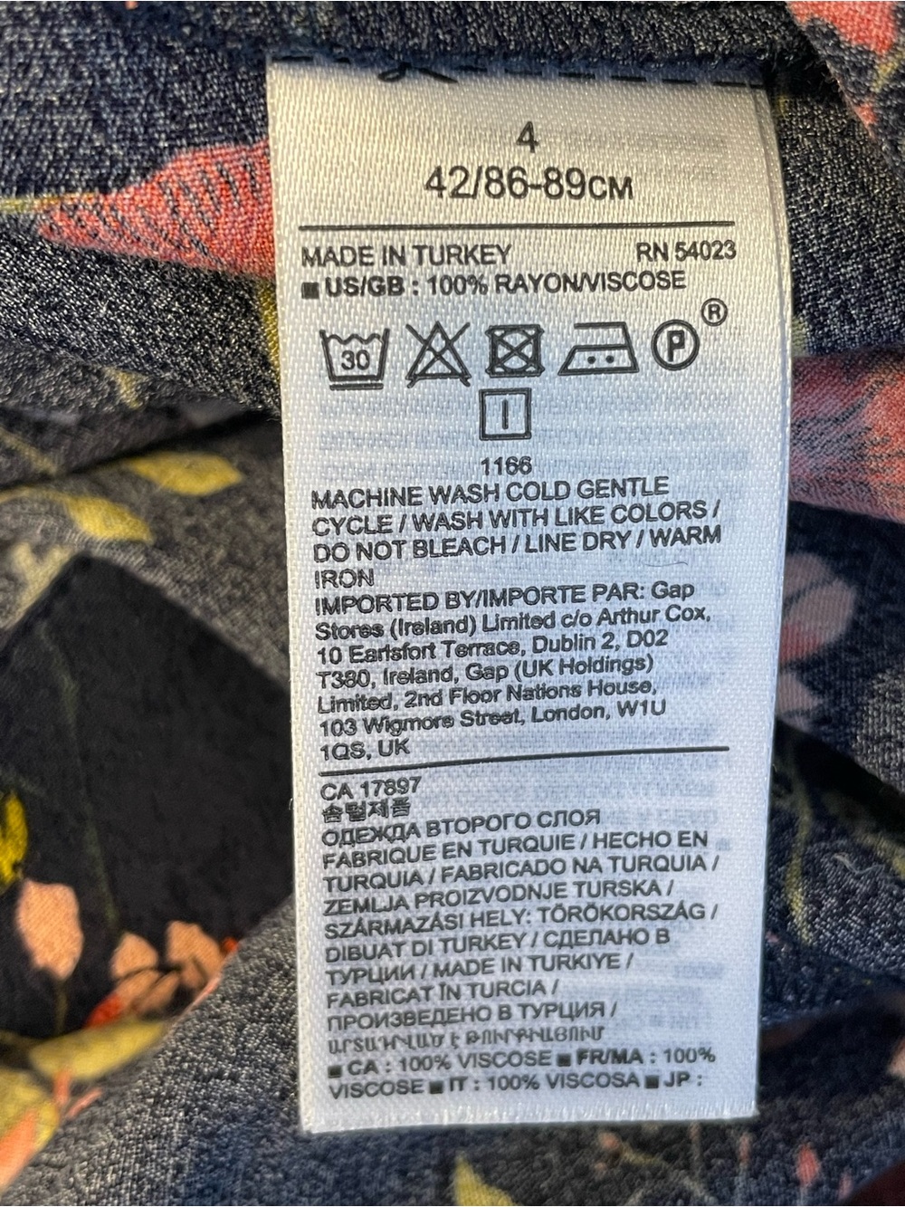 Banana Republic Maxi Floral Wrap Skirt 4 - Picture 9 of 9